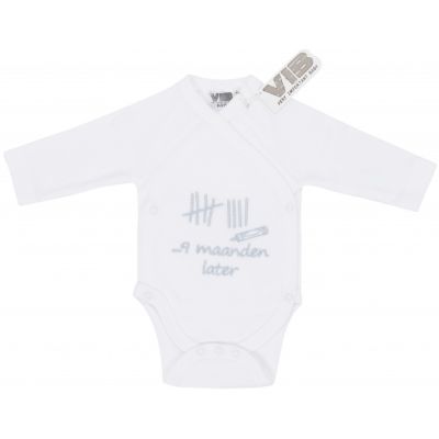 VIB® Romper 9 Maanden Later Wit
