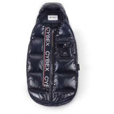 Cybex Platinum Winter Footmuff Mini Nautical Blue - Navy Blue