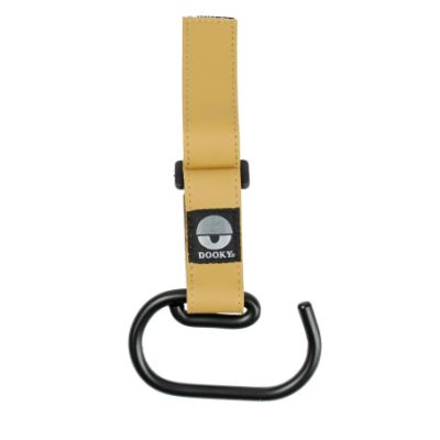 Dooky Buggy Hooks Large Brown 2-Pack
