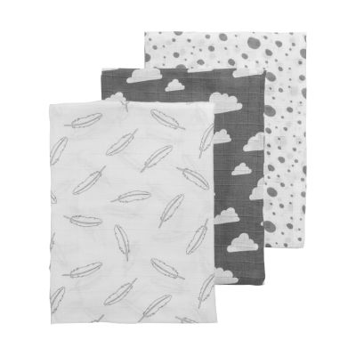 Meyco Feather Swaddle 3 Stuks